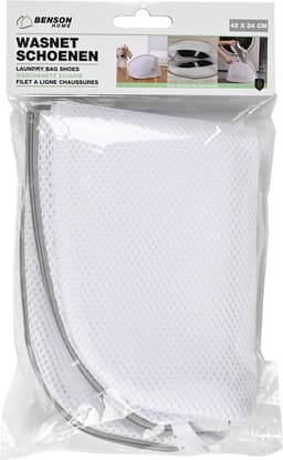 Benson Wasnet voor schoenen - polyester - 42 x 24 cm - wit — thumbnail 4