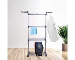 Droogrek voor binnen, wasrek / collapsible laundry rack - opvouwbaar
