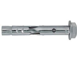Hulsanker Verzinkt - Bevestigingsanker Metaal - Zware Objecten Bevestigen - Compact Sterk Ontwerp - M10x60 mm - Natuurlijk