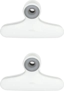 Zak Clips - Keuken Clips Plastic Clips - Zakken Sluiten - Brede Clips - 2 Stuks - Rood — thumbnail 2