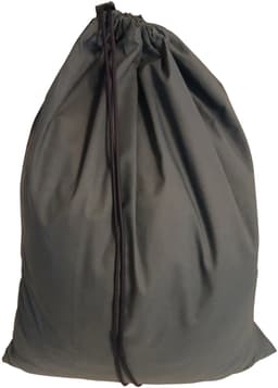 Bluvardi katoenen waszakken set van 4 stuks - XXL -navy blue-heavy duty natural cotton - bruin-grijs — thumbnail 2