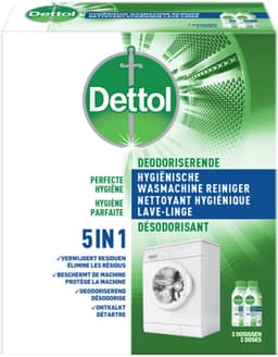 3 x Dettol - Hygiënische Wasmachine Reiniger - 5-in1 Formule - 500ml - Voordeelverpakking - 3 stuks — thumbnail 2