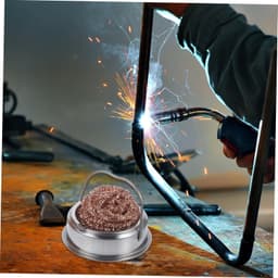 1set Soldering Tip Cleaner Met Basis Verstelbare Reinigingsbal Voor Soldeerpunt Hittebestendig Efficiënt Onderhoud Voor Soldeerprojecten Geschikt Voor Diverse Soldeerpunttypes — thumbnail 3