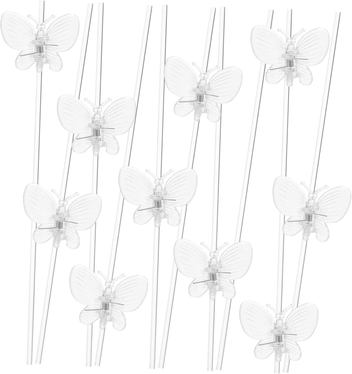 1set Transparante Plantsteunen Acrylaat Plant Steunen Voor Stengels Ondersteuning Voor Klimplanten Groei Voor Tuin Binnengebruik — afbeelding 1