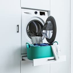 Roomart SERIE 2 Wasmachine Ombouwkast 127x145 cm - met Multifunctionele Kast - Wit — thumbnail 5