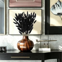 Gedroogde bloemen, decoratie, konijnenstaart, 120 stuks, pampa, 40 — thumbnail 5
