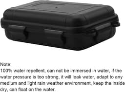 Opbergdoos voor outdoor survival, kunststof, schokbestendig, waterdicht, luchtdicht, voor outdoor-activiteiten, reizen of thuisgebruik (L-staart) — thumbnail 1