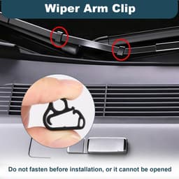 Set van 6 Wisserarm Clips voor Peugeot en Citroën — thumbnail 3