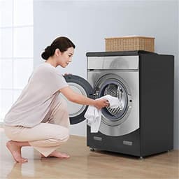 Wasmachine hoes voorlader waterdicht stofdicht W27 D33 H39 zwart — thumbnail 2