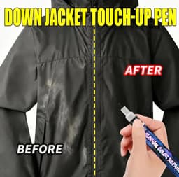 Zwarte Kleding Reparatiestift Textielstift Stift – Corrigeert Chloorvlekken, Verkleuring & Slijtage – Sneldrogend — thumbnail 4