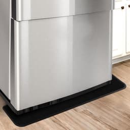 EGoods - Siliconen Koelkastmat voor Wasmachine en Vriezer - Antislip Ondermat - Vloerbeschermer tegen Lekken en Morsen - Zwart — thumbnail 2