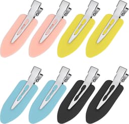 Haarspeldjes zonder plooi - Styling clips - Haar stylen - Tandeloos ontwerp - 8 stuks - Mix van kleuren — thumbnail 1