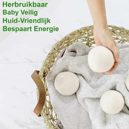 6 Stuks Wollen droogballen voor wasdrogers — thumbnail 2