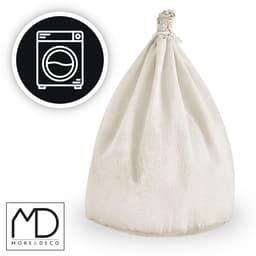 More&Deco Serie - Bamboe Wasmand - 80L - Elegante Oplossing - Praktische Deksel — thumbnail 3