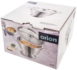 Orion - Soeppan - Roestvrij Staal - 4,5L - Met Deksel — thumbnail 5