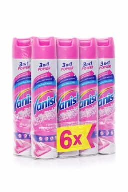 Vanish Oxi Action Tapijtreiniger - Voordeelverpakking - 6 stuks - Vlekverwijderaar - Schuim - 6X600ml — thumbnail 1