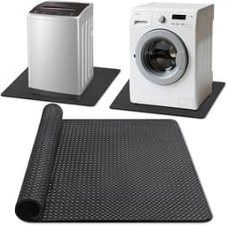 Anti vibratie mat wasmachine 60x60 cm dubbelzijdig antislip waterdichte onderlegmat voor wasmachine en droger — thumbnail 5