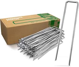 Anti-Roest Stalen Grondankers Voor Extreem Harde Grond - 200 mm Lang, 25 mm Breed, Ø 3.8 mm (100 Stuks) — thumbnail 1