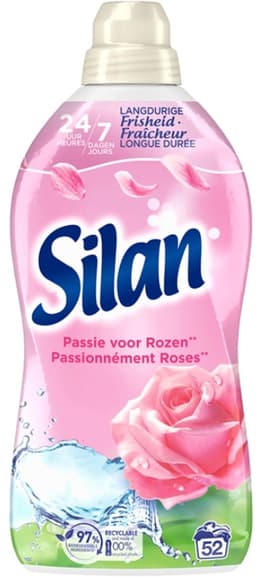 Silan – Wasverzachter – Classic Pink Passie voor Rozen – 1144 ml - Bulkverpakking - 3 stuks — thumbnail 2