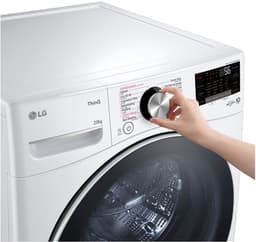 LG LC0R2N2 Wasmachine 20 kg met Intello DD en Inverter Direct Drive voor krachtig en betrouwbaar wassen - TurboWash voor sneller schoon - Spa Steam voor hygiënische zorg en ThinQ slimme bediening. Energieklasse B — thumbnail 3