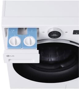LG F4WX801Y - Wasmachine - Voorlader - 11 kg 1350 RPM - Wit - AI DD™ - TurboWash360˚™ - Steam™ — thumbnail 4