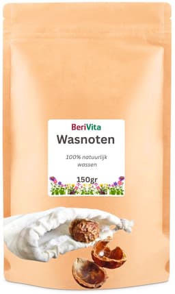 Wasnoten Start 150gr met Waszakje - Zeepnoten - Natuurlijk Wassen — thumbnail 1