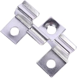 WPC-clips, 100 stuks, roestvrij staal, terrasclips, schroeven, bevestigingsclips, WPC-clips, klembereik 8/9/10 mm (8 mm) — thumbnail 4
