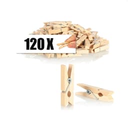 Mini Wasknijpers van Lotushout - 120 Stuks voor Decoratie en Foto's — thumbnail 1