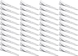 40 Stuks Pin Curl Duck Bill Clips - 6,5 cm Metalen Haarspeldjes voor Styling en Sectioning — thumbnail 1