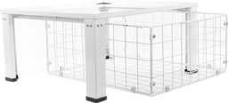 Wasmachine verhoger Guus, verstelbaar model met draadmand — thumbnail 1