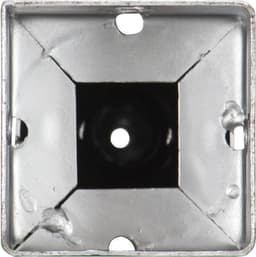 vidaXL - Grondpinnen - 2 - st - 7x7x56 - cm - gegalvaniseerd - staal - zilverkleurig — thumbnail 3