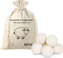 M-Xpert - Drogerballen - Drogerbollen - Nieuw-Zeelandse Wol Droogballen - 6 XL Wasdrogerballen - Duurzaam — thumbnail 1