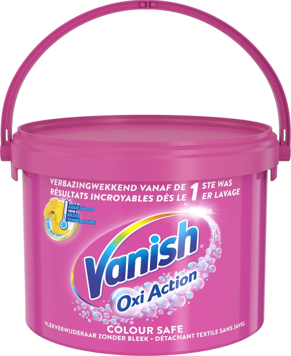 Vanish Oxi Action Poeder - Vlekverwijderaar Voor Gekleurde Was - 2,7 kg — afbeelding 1
