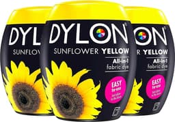 3x Dylon Textielverf Yellow Sunflower 350 gr — thumbnail 4