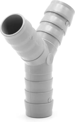 Afvoerslangverbinder Y-stuk, 19x19x19mm, ABS plastic — thumbnail 3
