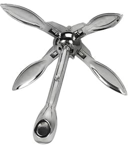 Roestvrijstalen Vouw- en Grapnel Anker - 3.5 lbs — thumbnail 4