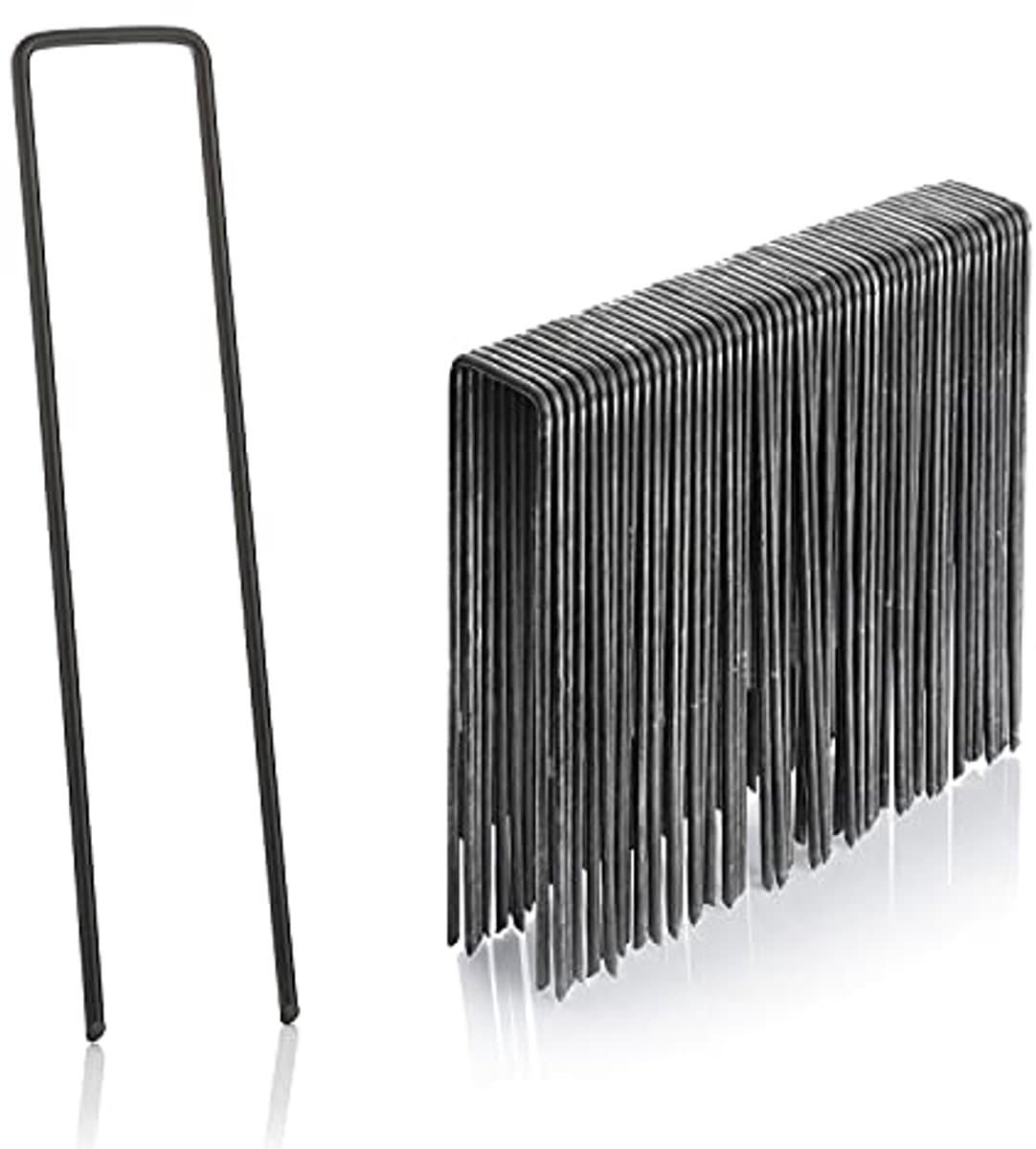 Grondanker 50x stalen tuinbevestiging 150 mm lang — afbeelding 1