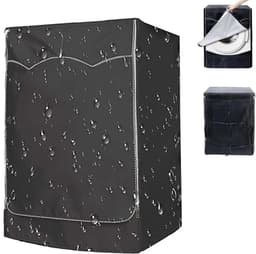 Wasmachine Hoes - Wasmachine Beschermer - Wasmachine Cover - Wasmachine Overtrek - Wasdroger Beschermhoes - Stof- En Anti-Verouderingshoes - Waterdichte - Anti-Ultraviolet Wasmachine Beschermhoes - 60*55*85cm - Voor Pompdroger, Frontdroger — thumbnail 1
