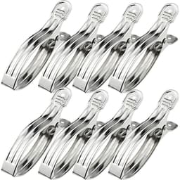 Wasknijpers - 8-pack - Open winddichte clips - Clips - Wasknijpers - Sokclips - Dekendroogclips - — thumbnail 1