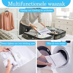 Ynkkvre - Set van 3 Waszakken - Mesh / Honingraat - Lingerie Waszakken met Ophanglus - Fijn Waszakje voor Ondergoed, Beha’s, Sokken, Babykleding en Maskers — thumbnail 4