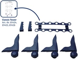 Leifheit accessoireset droogtoren - Classic Tower - 270, 340 en 450 — thumbnail 2