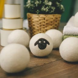 Goodivery® - Droogballen - Aroma Diffuser - Wol Drogerballen - Droogballen voor Wasdrogers - 24x16x7cm - Wit — thumbnail 4