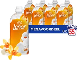 Lenor Wasverzachter Amber & Orchidee - 8 x 55 Wasbeurten — thumbnail 2