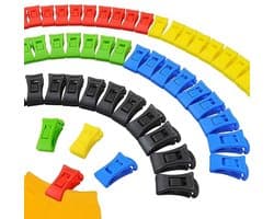 Sokkenklemmen voor wasmachine en droger - 50 stuks sokkenhouders en sokkenclips — afbeelding 1