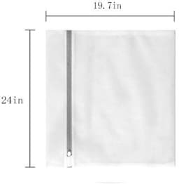3 Pack Waszakken - Netwaszakken - Wasnetten - Wasnet Groot -Grote duurzame zakken - Delicate kleding - Perfect voor wasmachines - Jassen - Jeans - 50x60 - Huishoudelijk accessoire — thumbnail 5
