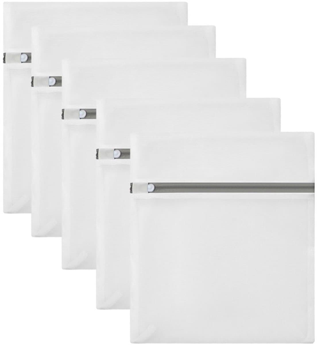 5-delig bh-net voor de wasmachine, waszak, ritsnet, geschikt voor bh's, schoenen, lingerie en waszakken voor delicate stoffen - 50×60 cm — afbeelding 1