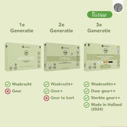 Cosmeau G5 Wasmiddel Wasstrips 120 Wasbeurten - Wilde Bossen Wild Forest - Wasvellen - Wasmiddeldoekjes - Detergent Sheets - Wasdoekjes — thumbnail 5