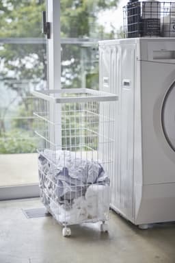 Yamazaki Wasmand op Wielen - Tower - Wit — thumbnail 4