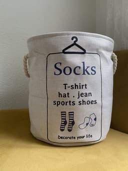 Wasmand - Wasmanden - wasmand inklapbaar - Opvouwbare Wasmanden - 35cm * 38cm, Enge4ls-IJzeren Pijpenrek=opslagmand-wasmanden-washandjes-wasbox-heupwasmand — thumbnail 1