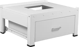 Wasmachine verhoger Ard – Verstelbaar – Met opberglade – Wit — thumbnail 1